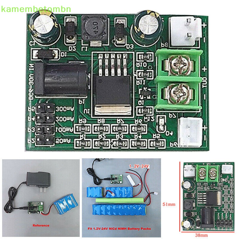 Mô Đun Sạc Pin Ni-Cd Ni-MH NiCd 1.2~24V 2.4 3.6 12V