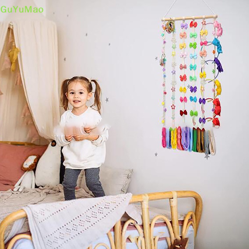 [cxGUYU] Kẹp Tóc Móng Vuốt Thêu Macrame Lớn PRTA