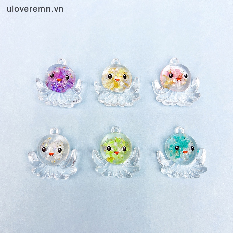 Bộ 2 Tượng Bạch Tuộc Mini Phát Quang Dùng Trang Trí