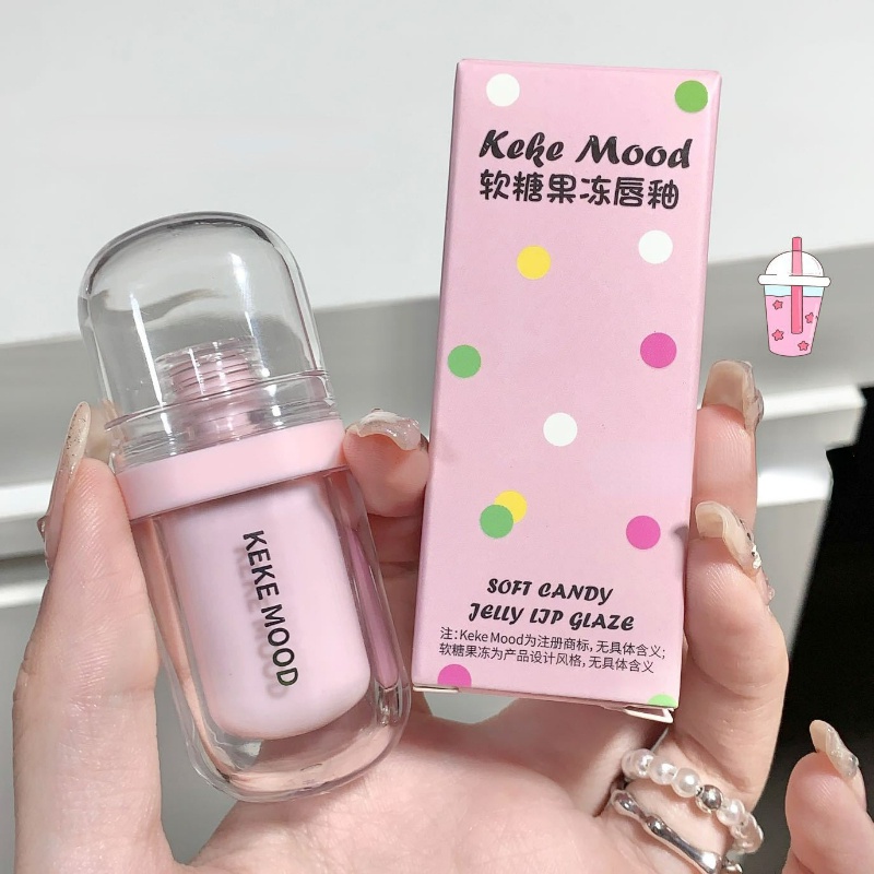 Son Kem Bóng Hiệu Ứng Gương Dưỡng Ẩm Nuôi Dưỡng Môi Không Dính Cốc Lâu Trôi