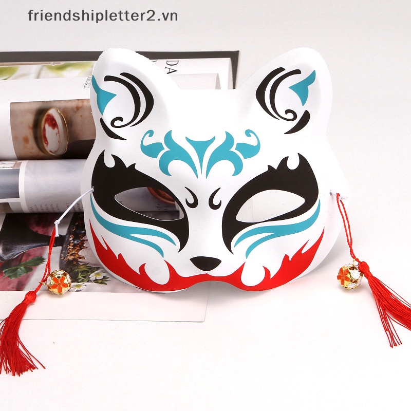 [Mới] Mặt Nạ Hóa Trang Nhân Vật Anime Foxes Nhật Bản Rave Anime Demon Slayer Nửa Mặt