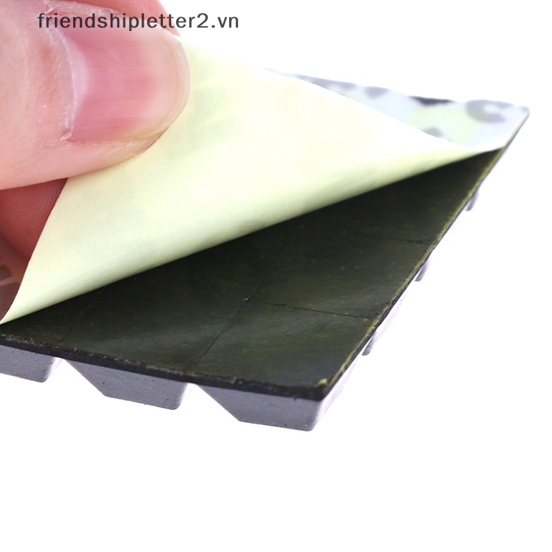 Set 40 Miếng Đệm Cao Su Hình Vuông Dán Chân Cửa Chống Va Đập