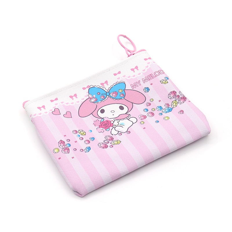 Ví Sanrio. Hộp Đựng Bút Chì. Kuromi