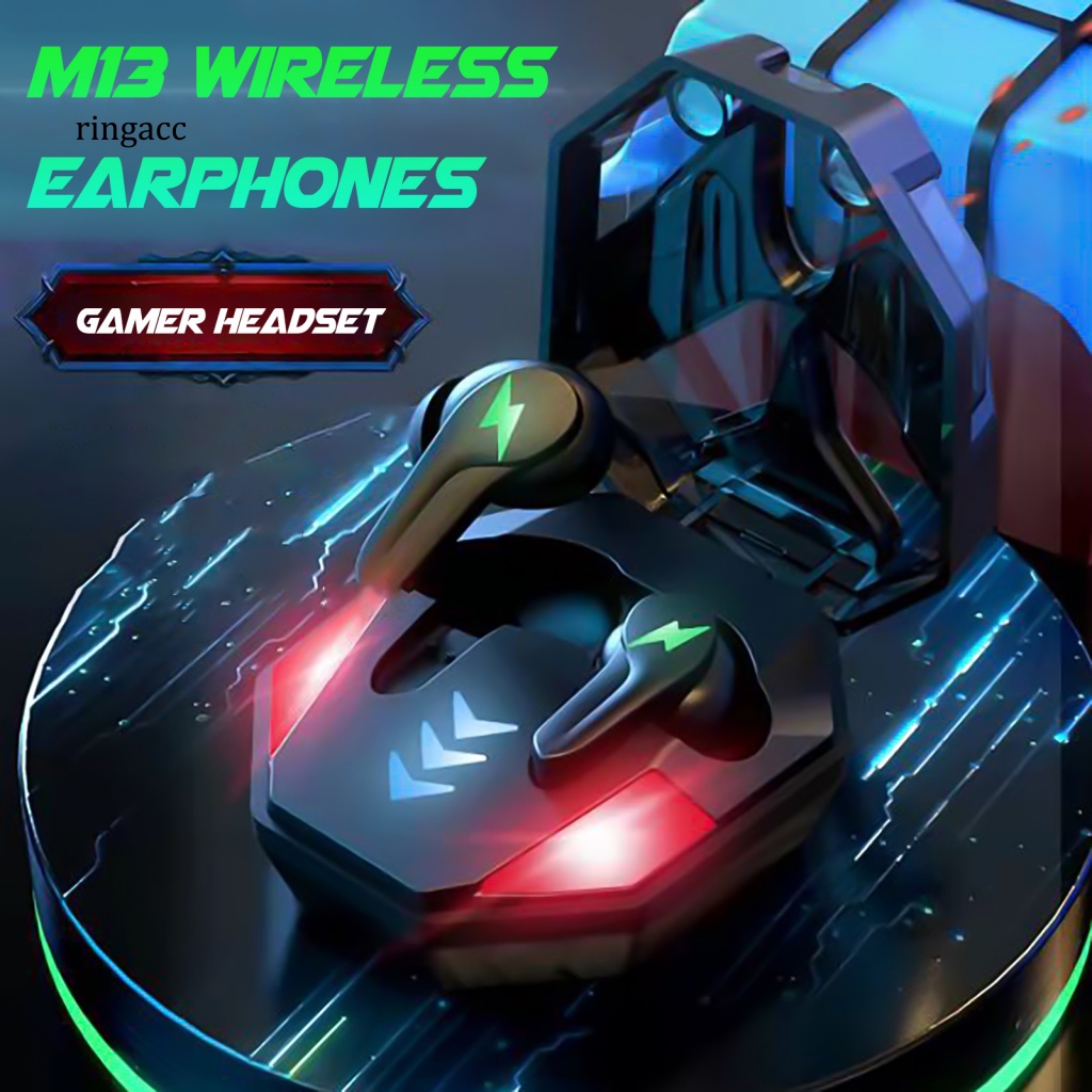 Tai Nghe Nhét Trong RGA M13 Kết Nối Bluetooth 5.0 Âm Thanh HiFi Và Phụ Kiện