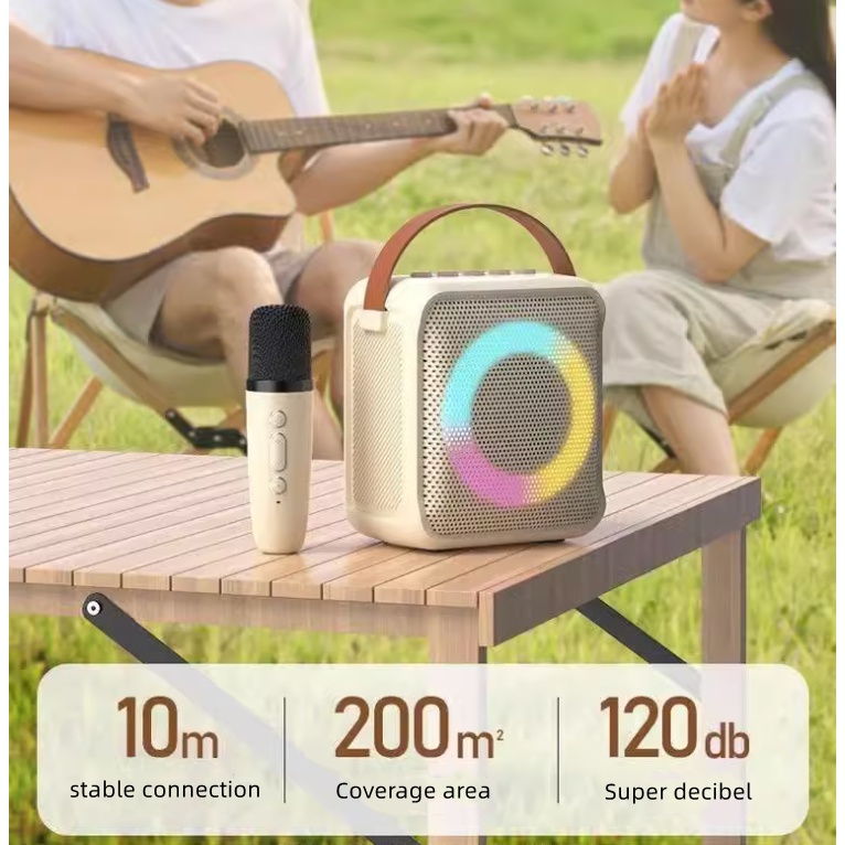 Loa bluetooth Không Dây Hát karaoke 3d