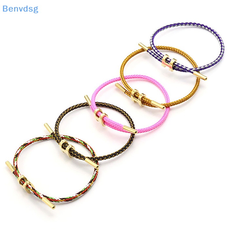 Benvdsg > Vòng Tay Dây Bện Hai Lớp Thời Trang Cho Nam Nữ
