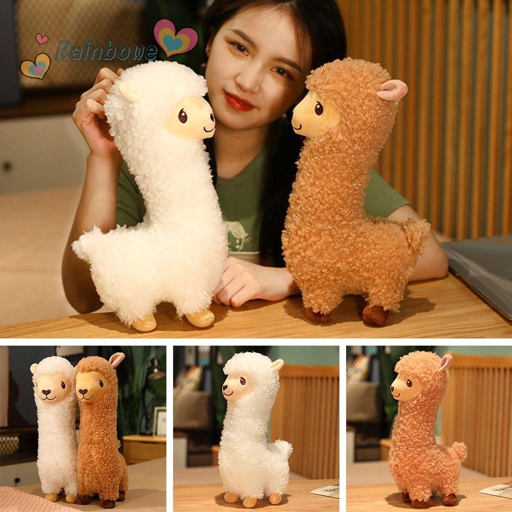Thú Nhồi Bông Hình Lạc Đà Màu Cầu Vồng Đáng Yêu