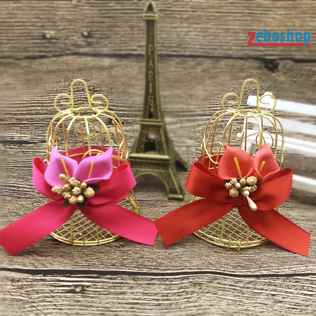 Hộp Đựng Kẹo Hình Lồng Chim Chống Rơi / Trầy Xước / Bụi Bẩn Tiện Dụng