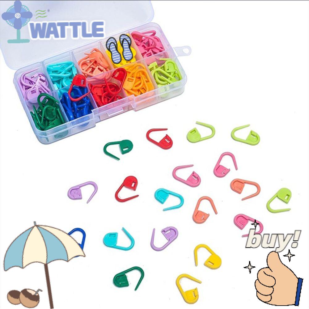 WTTLE Set 100 / 120 Móc Nhựa Đánh Dấu May Vá