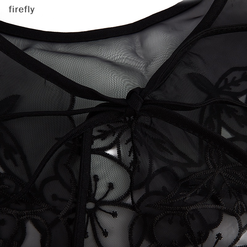 [firefly] Cổ Áo Búp Bê Vải Ren Giả Đeo Vai Có Thể Tháo Rời Cho Nữ