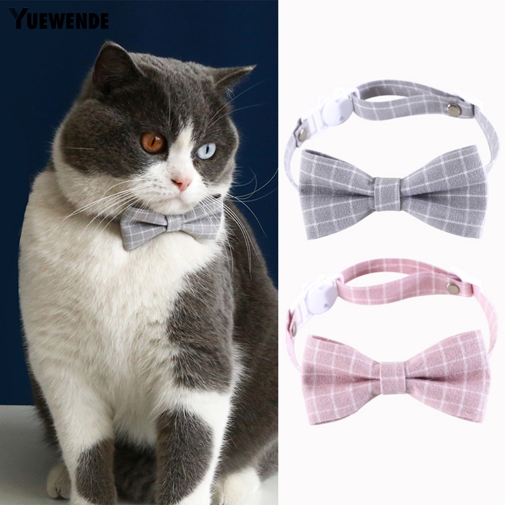 Phụ Kiện Vòng Cổ Họa Tiết Kẻ Sọc Thanh Lịch Dành Cho Thú Cưng