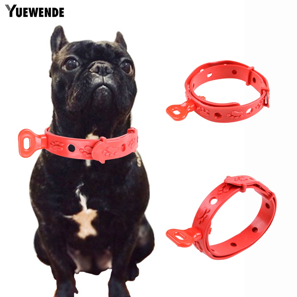 Yq.e Vòng Cổ Silicon Siêu Mềm Không Gây Kích Ứng Chống Cắn Dễ Điều Chỉnh Chống Bọ Chét Cho Thú Cưng