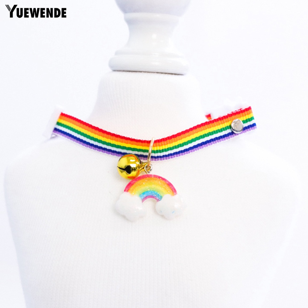 Vòng Cổ Cầu Vồng YQ.E Có Thể Điều Chỉnh Cho Thú Cưng