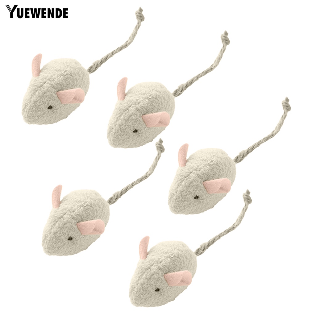 Bộ 5 Chuột Giả Đồ Chơi Cho Mèo Cưng