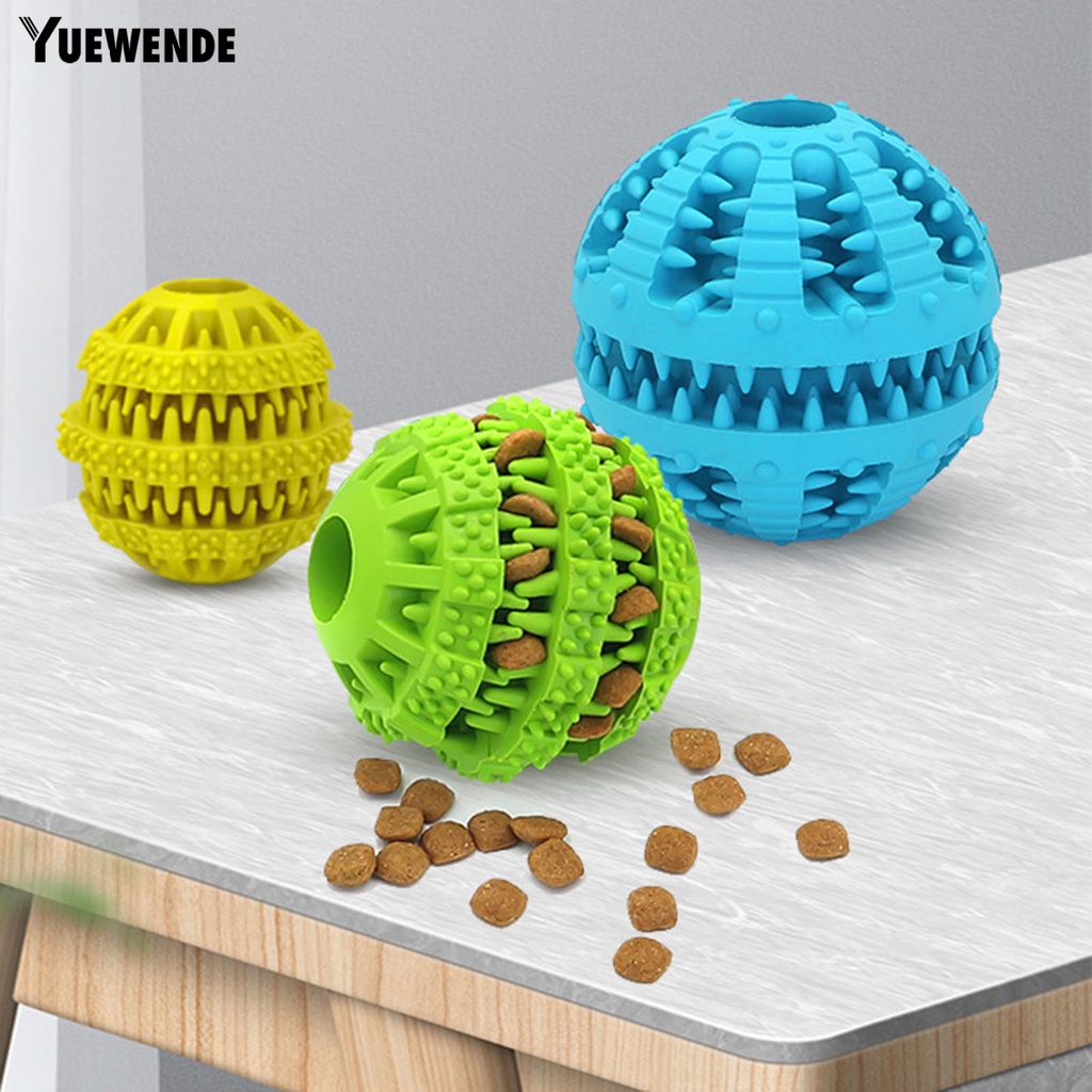 Bóng Cao Su YQ.E Cỡ Nhỏ / Vừa / Lớn Chống Cắn / Cắn Đựng Thức Ăn Cho Thú Cưng