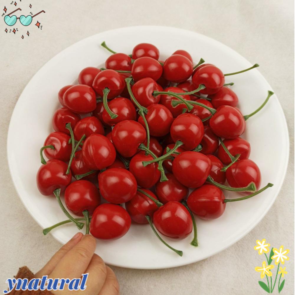 Bộ 30 Quả Cherry Giả Dùng Trang Trí Tiệc