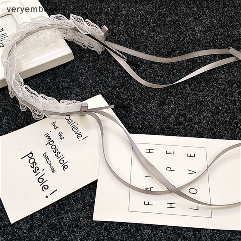 Băng Đô Cài Tóc Vải Bông Mềm Mại Đính Nơ Tai Thỏ Có Thể Tháo Rời Phong Cách Lolita Đáng Yêu Cho Bé Gái