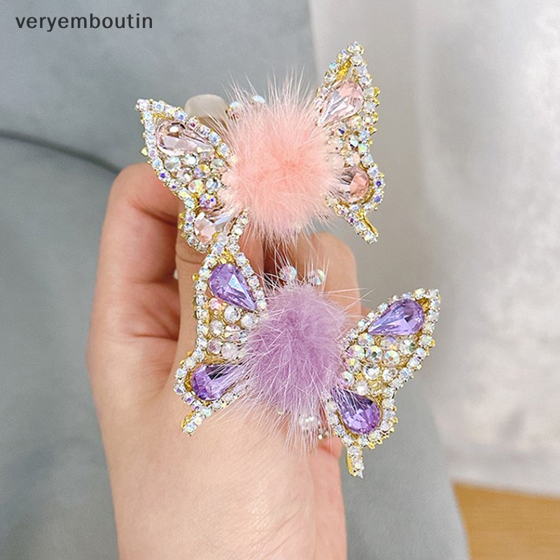 Kẹp Tóc Hình Bướm 3D Bằng Hợp Kim Dành Cho Nữ