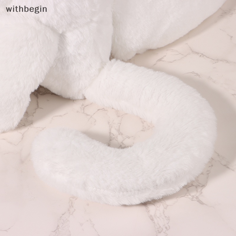 Thỏ Nhồi Bông Màu Trắng Thiết Kế Sáng Tạo Dễ Thương