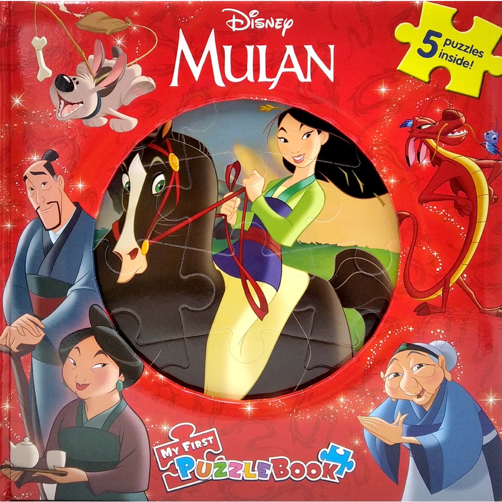 Disney Mulan My First Puzzle Book