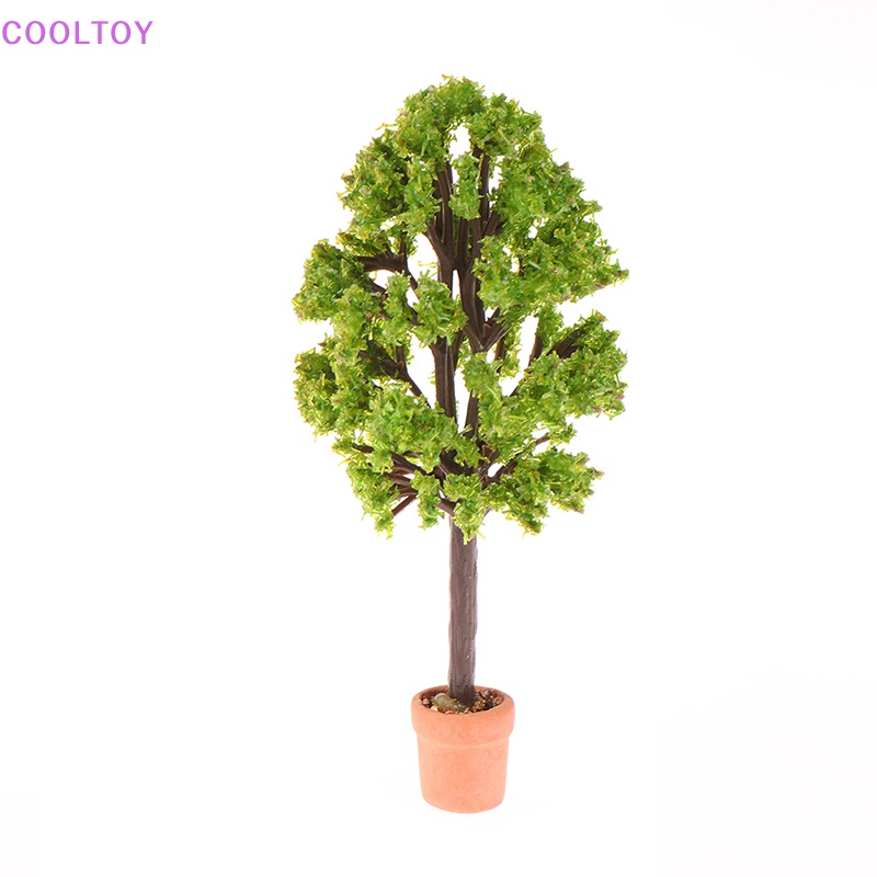 1 Mô Hình Cây Xanh Trang Trí Nhà Búp Bê Tỉ Lệ 1: 12