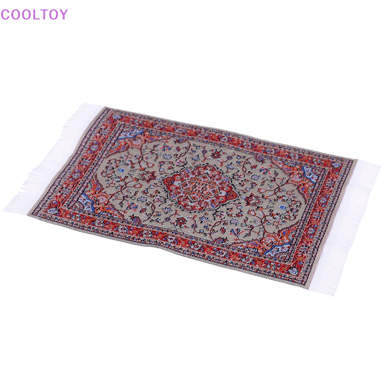 Cooltoy Thảm Dệt Thêu Hoa Mini 1: 12 Trang Trí Nhà Búp Bê