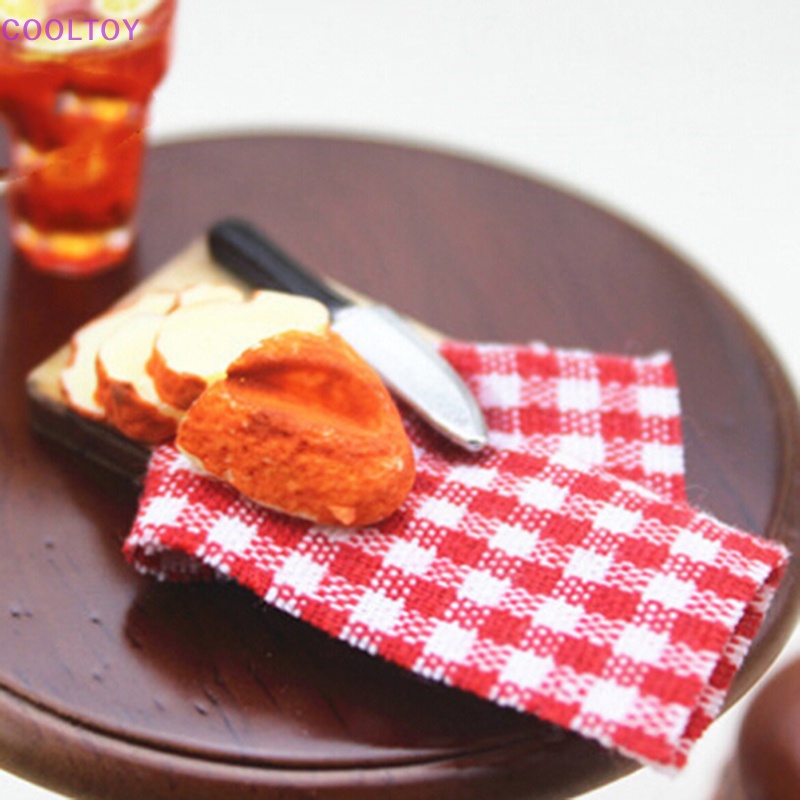 Cooltoy Mô Hình Thớt Bánh Mì Tỉ Lệ 1: 12 Trang Trí Nhà Búp Bê