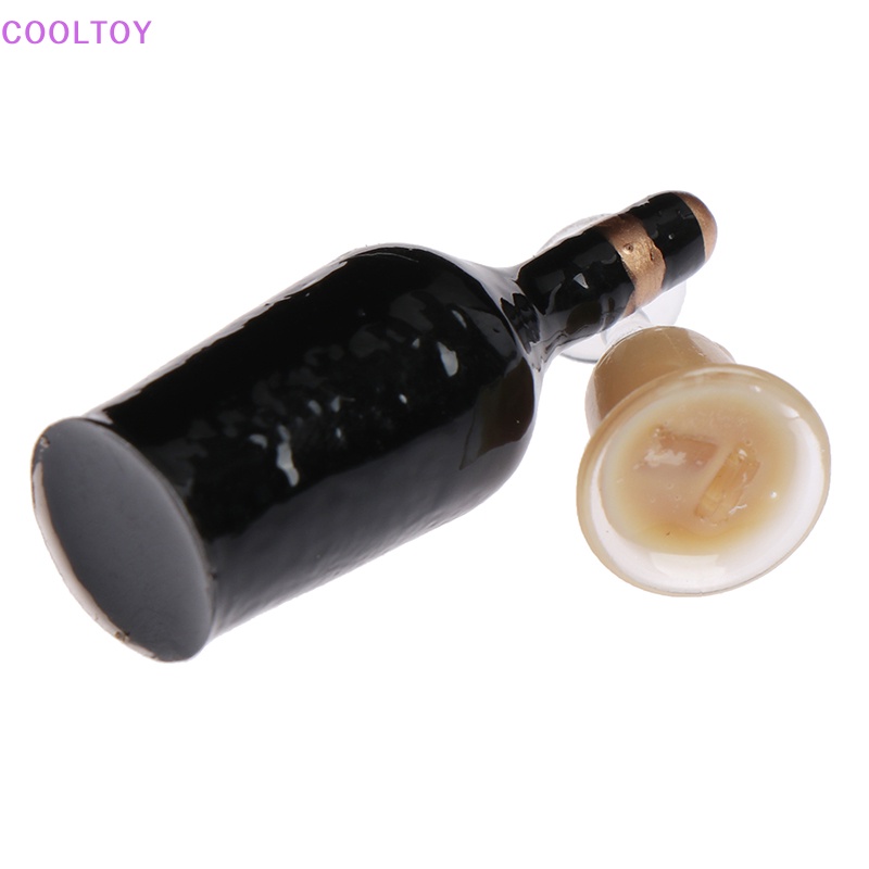 Cooltoy Bộ Bình Uống Rượu Mini Tỉ Lệ 1 / 12 Trang Trí Nhà Búp Bê