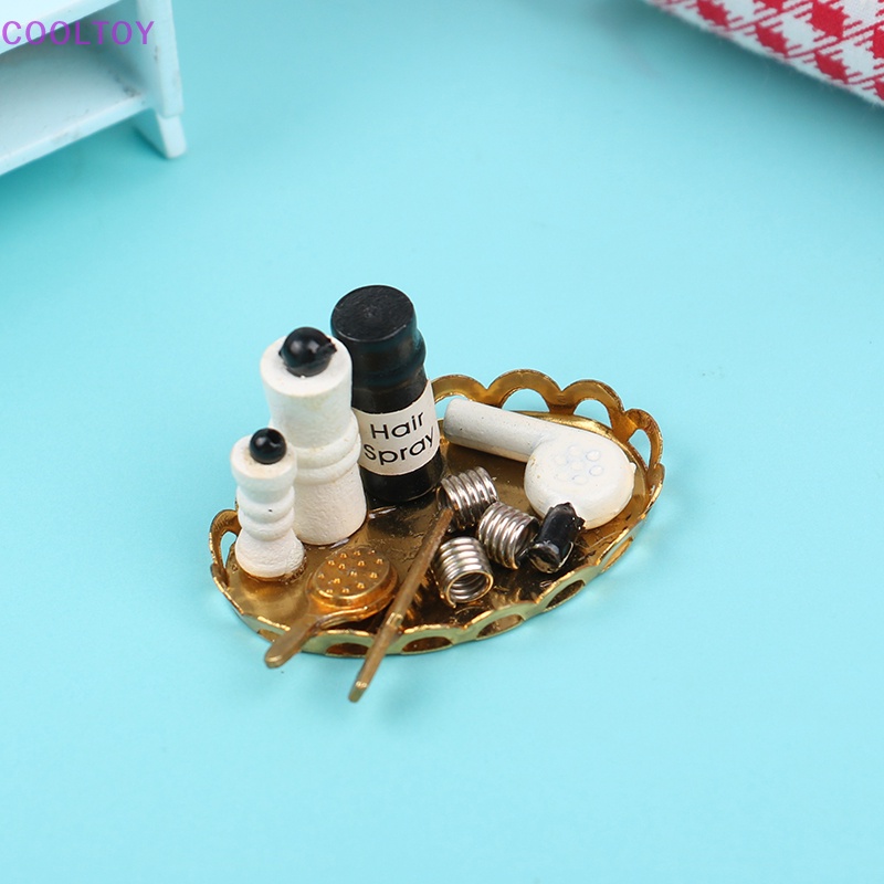 Cooltoy Bộ Đồ Chơi Phòng Tắm Tỉ Lệ 1: 12 Cho Nhà Búp Bê