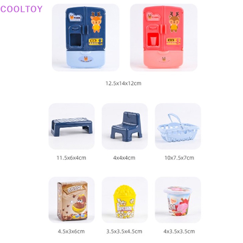 Cooltoy Bộ Đồ Chơi Nhà Bếp Cơm Nắm Hai Cửa Cỡ Lớn Cho Nhà Búp Bê