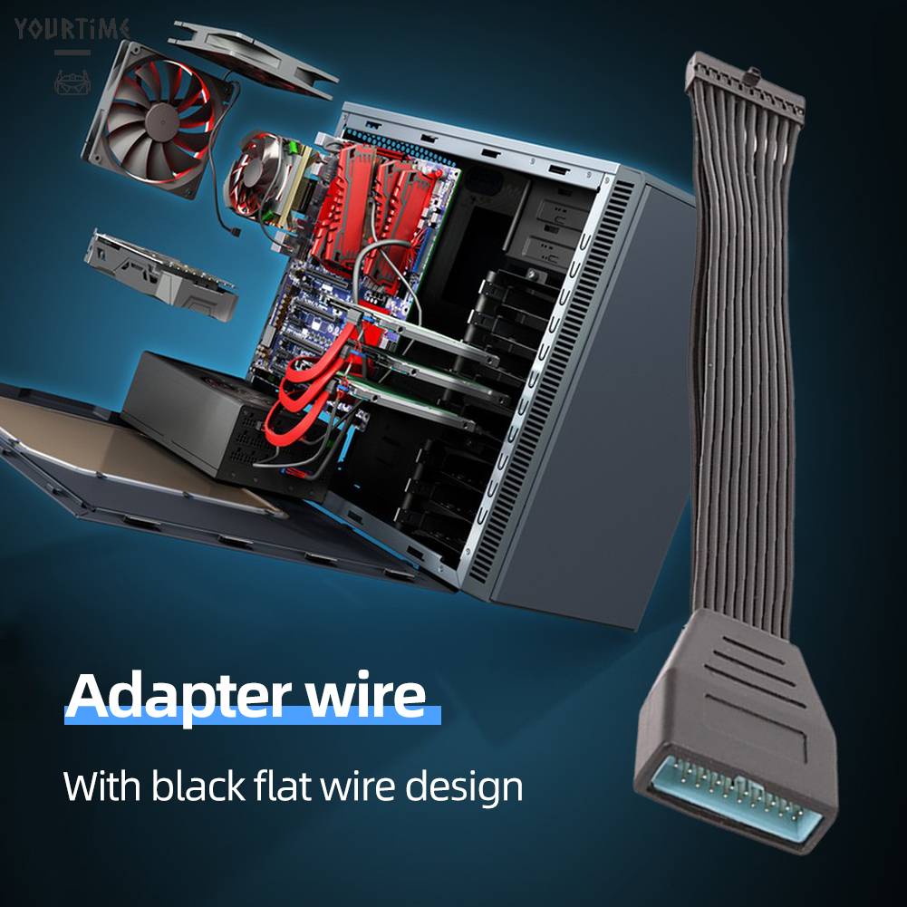Cáp Nối Bo Mạch Chủ 19P 20Pin Dài 15cm Cho Máy Tính