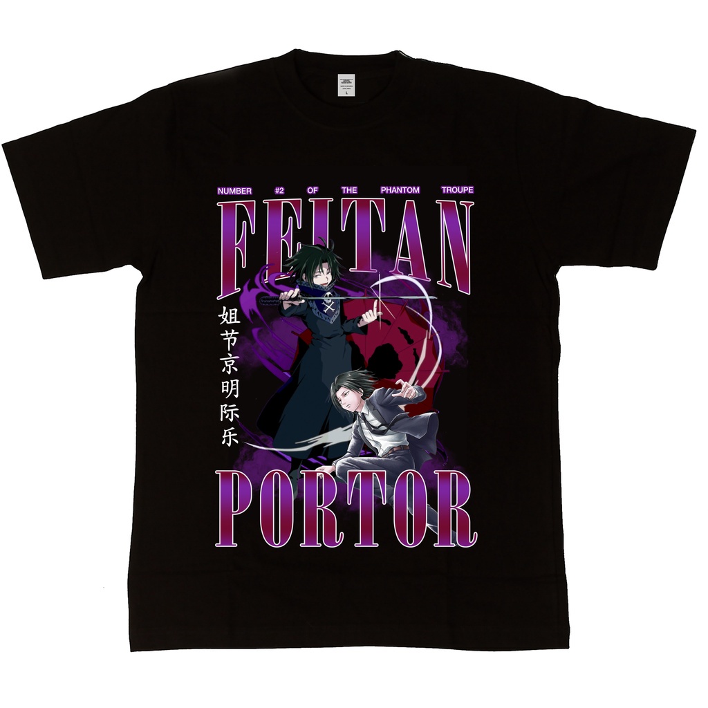 Áo thun Feitan Portor Hunter X Hunter Homage Series top tee