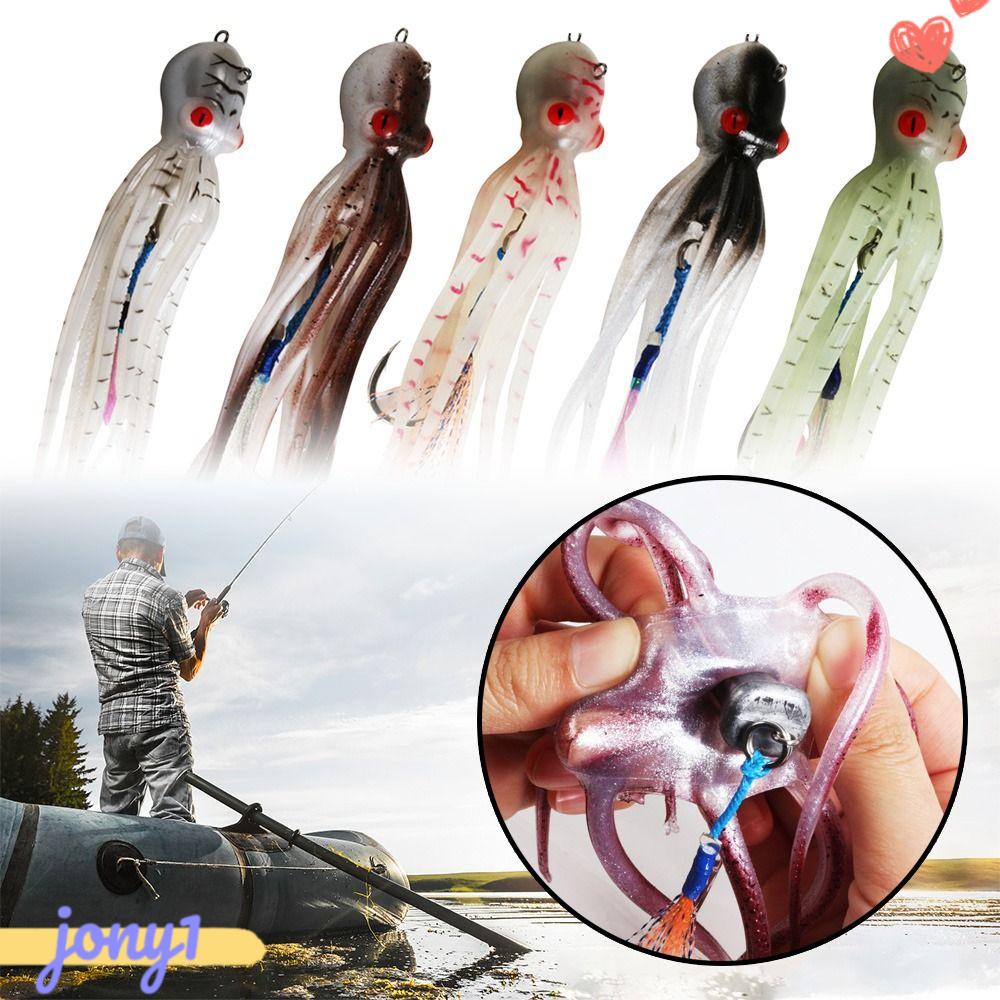 Mồi Câu Cá Giả Hình Bạch Tuộc 110g 150g