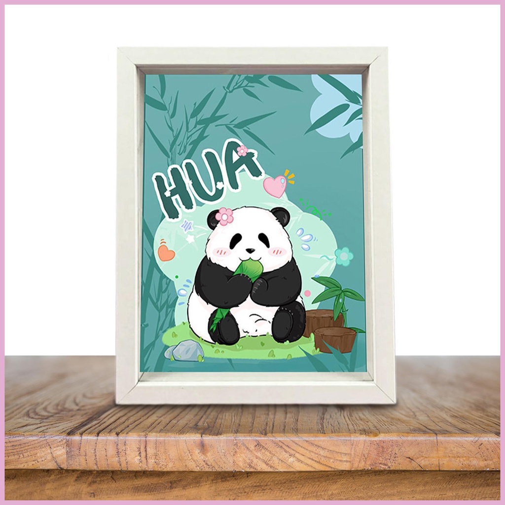 Bộ Xếp Hình 3D Hình Gấu Trúc Cho Bé