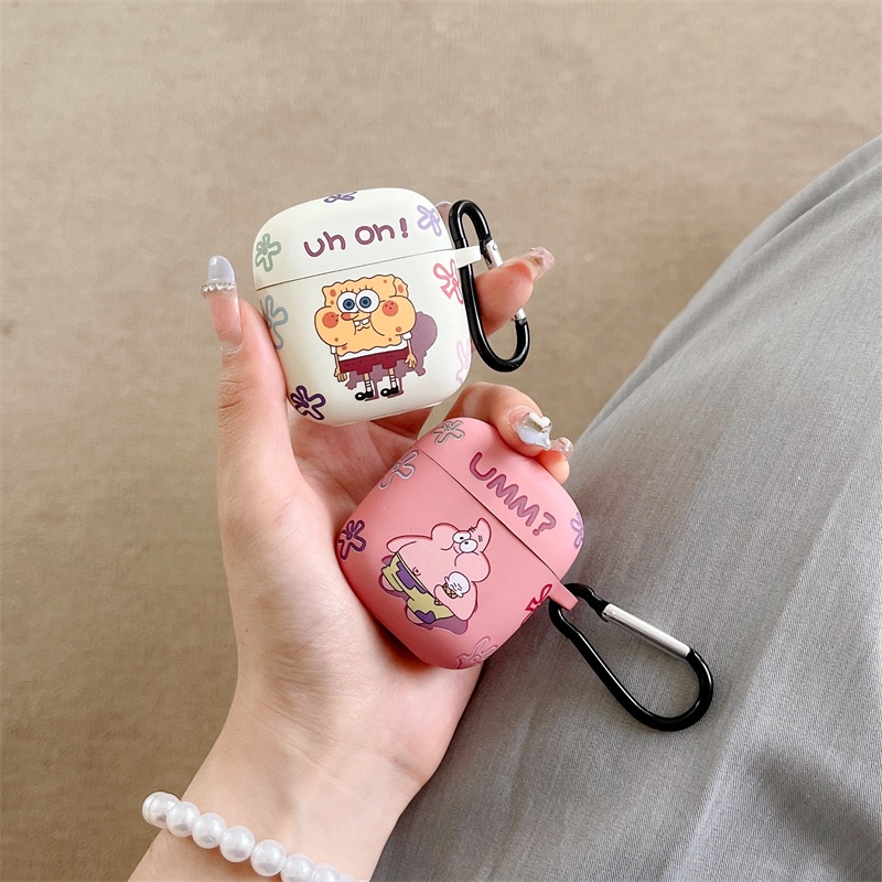 Vỏ Bảo Vệ Hộp Sạc Tai Nghe Bluetooth Không Dây Bằng tpu Mềm Nhám Hình Sư Tử Hoạt Hình Cho Baseus W04 2023