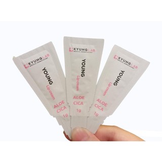 Sample son dưỡng môi Kyung Lab Young Lip Cream & Young Lip Repair Kyunglab