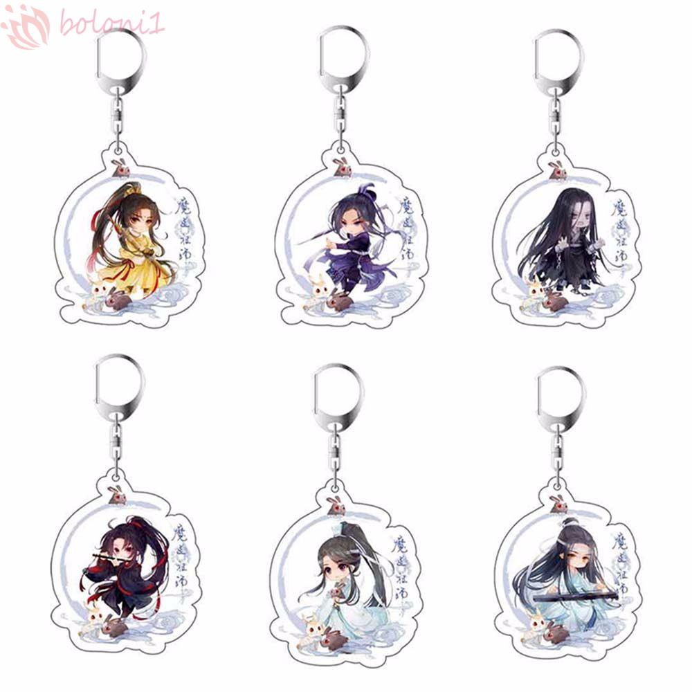 [COD] Mo Dao Zu Shi Móc Chìa Khóa Sáng Tạo Dễ Thương Hình Ông Già Noel Wei Wuxian Lan WangJi