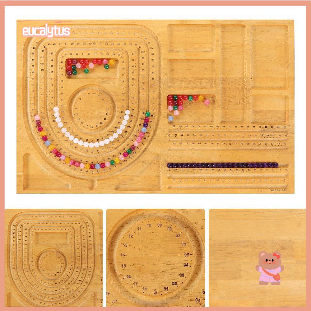 Khay Bằng Gỗ Tre Chuyên Dụng Cho Kết Cườm Làm Trang Sức