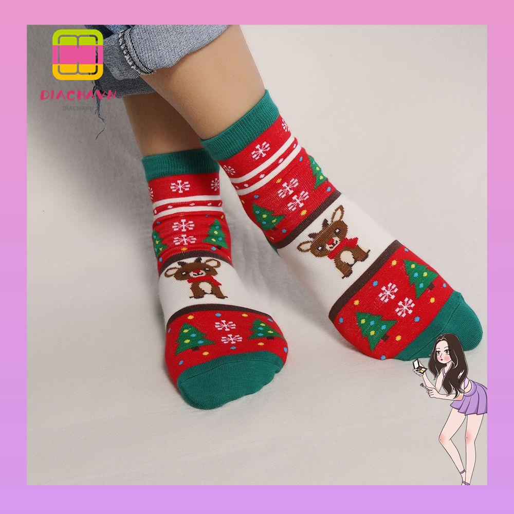 Vớ Giáng Sinh Mềm Mại Nhiều Màu Sắc Cho Nam Và Nữ