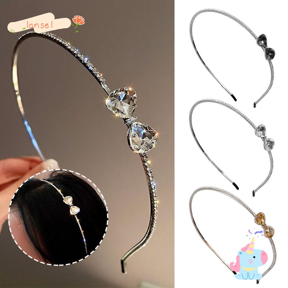 Băng Đô Cài Tóc Đơn Giản Thanh Lịch Cho Cô Dâu|Nơ Cài Áo Xinh Xắn Thời Trang