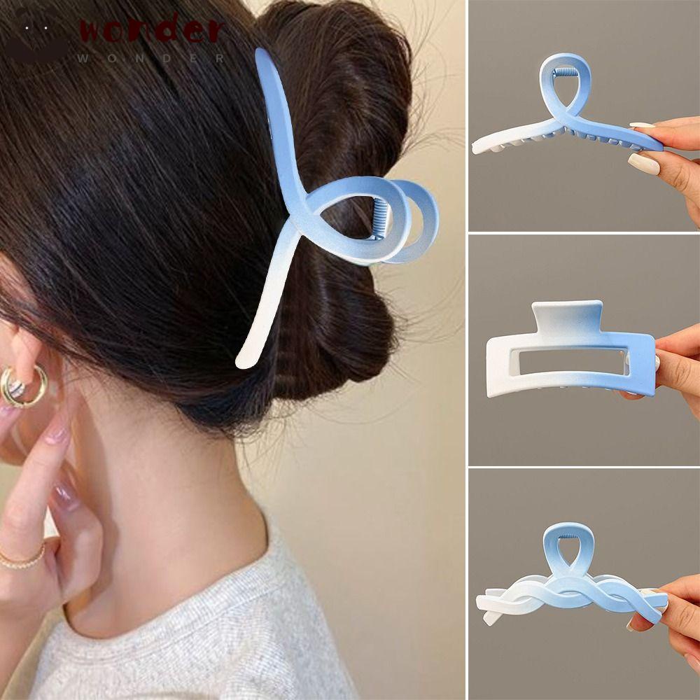 Kẹp Tóc Hình Cá Mập 11CM Đơn Giản Thời Trang Hàn Quốc Cho Nữ