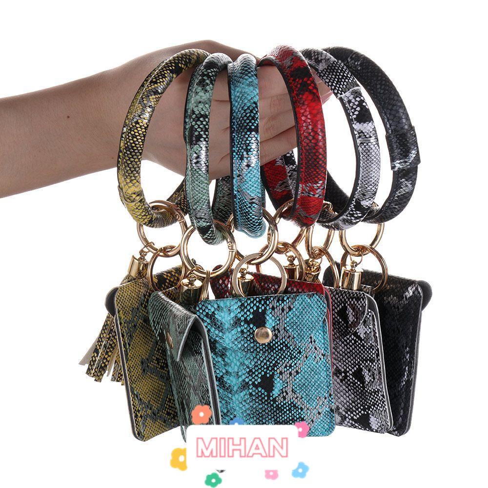 Ví Da Rắn MIHAN1 Thời Trang Dành Cho Nữ Giá Đỡ