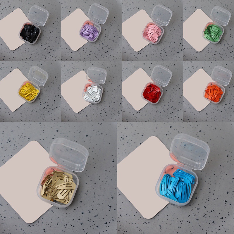 Ygt Set 20 Kẹp Tóc Màu Sắc Kẹo Ngọt Thời Trang Cho Nữ