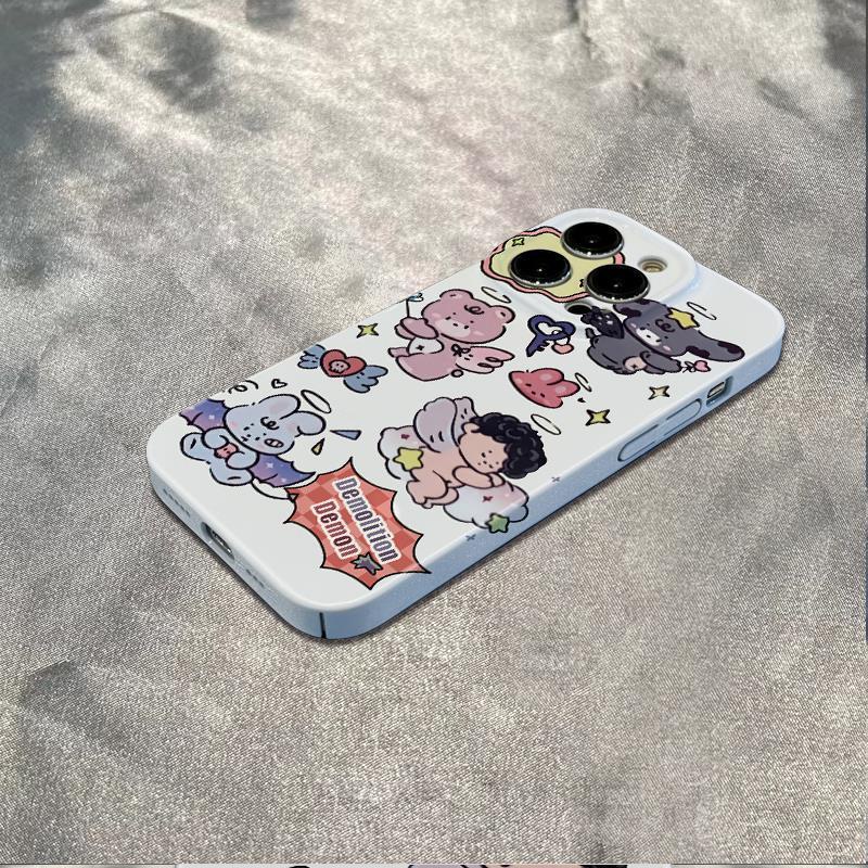 Ốp Điện Thoại Chống Sốc In Hình Thiên Thần Nhỏ Đơn Giản Cho Apple Iphone 13 6In max78 14pro 1211Plus