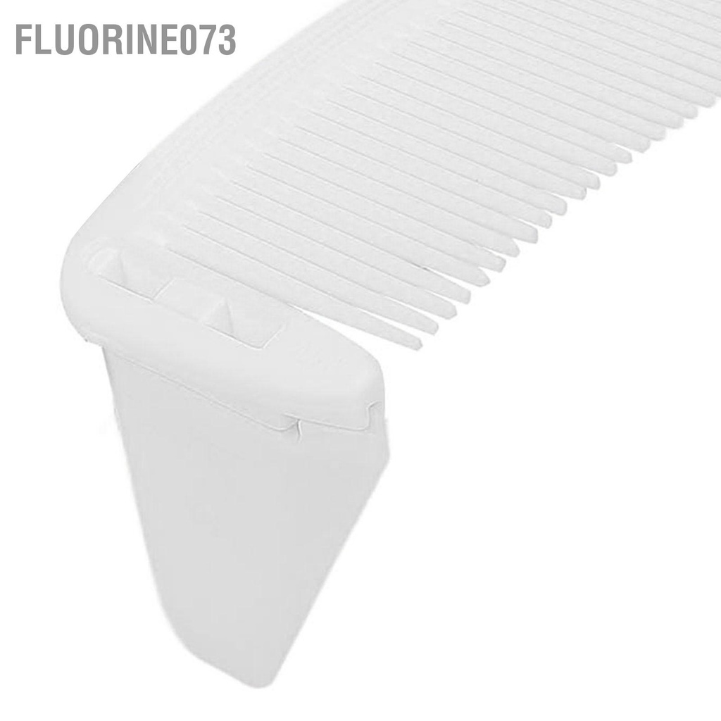 Fluorine073 Lược Cắt Tóc Cong S Hình Vòng Cung Định Vị Chuyên Nghiệp Cho Đầu Phẳng