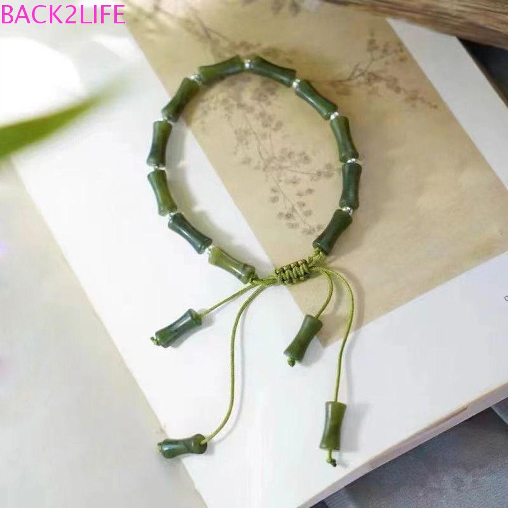 BACK2LIFE Vòng Tay Dây Bện Thủ Công Phong Cách Vintage Thời Trang