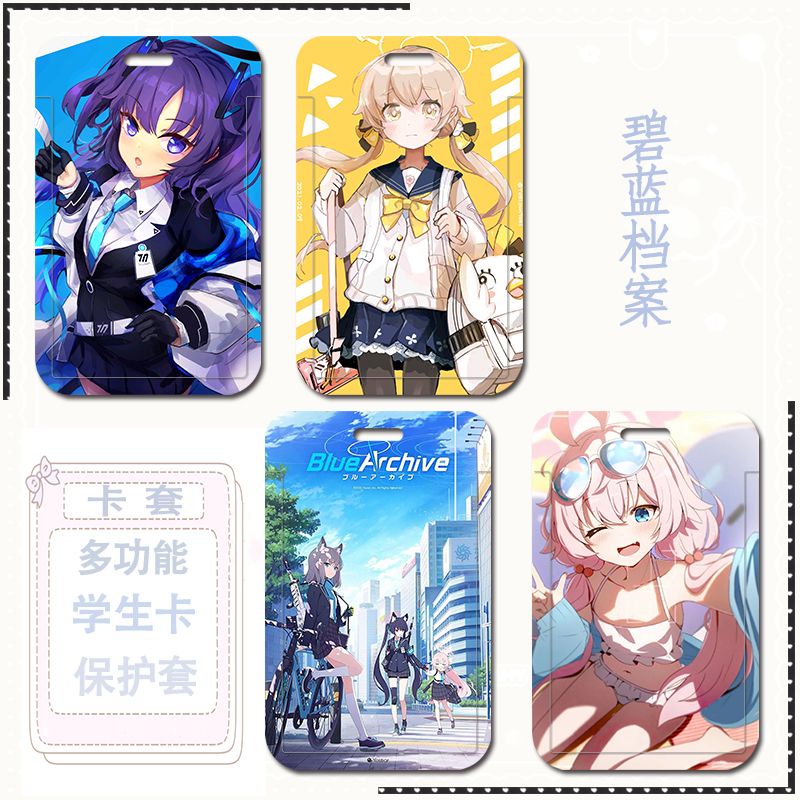 Vỏ Bọc Thẻ ID / Thẻ ID Họa Tiết Hoạt Hình Anime Dễ Thương DIY