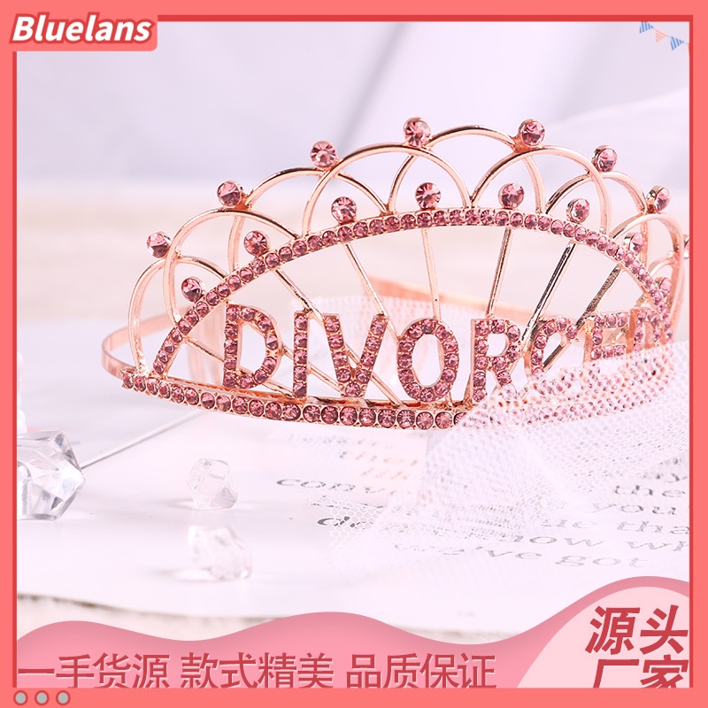 Băng Đô Hình Vương Miện Đính Đá Thời Trang Dành Cho Nữ