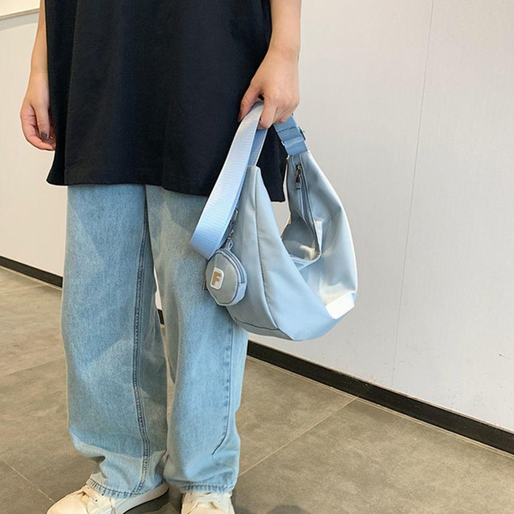 Túi Đeo Chéo Vai Bằng Vải Nylon Thời Trang Sành Điệu Cho Nữ