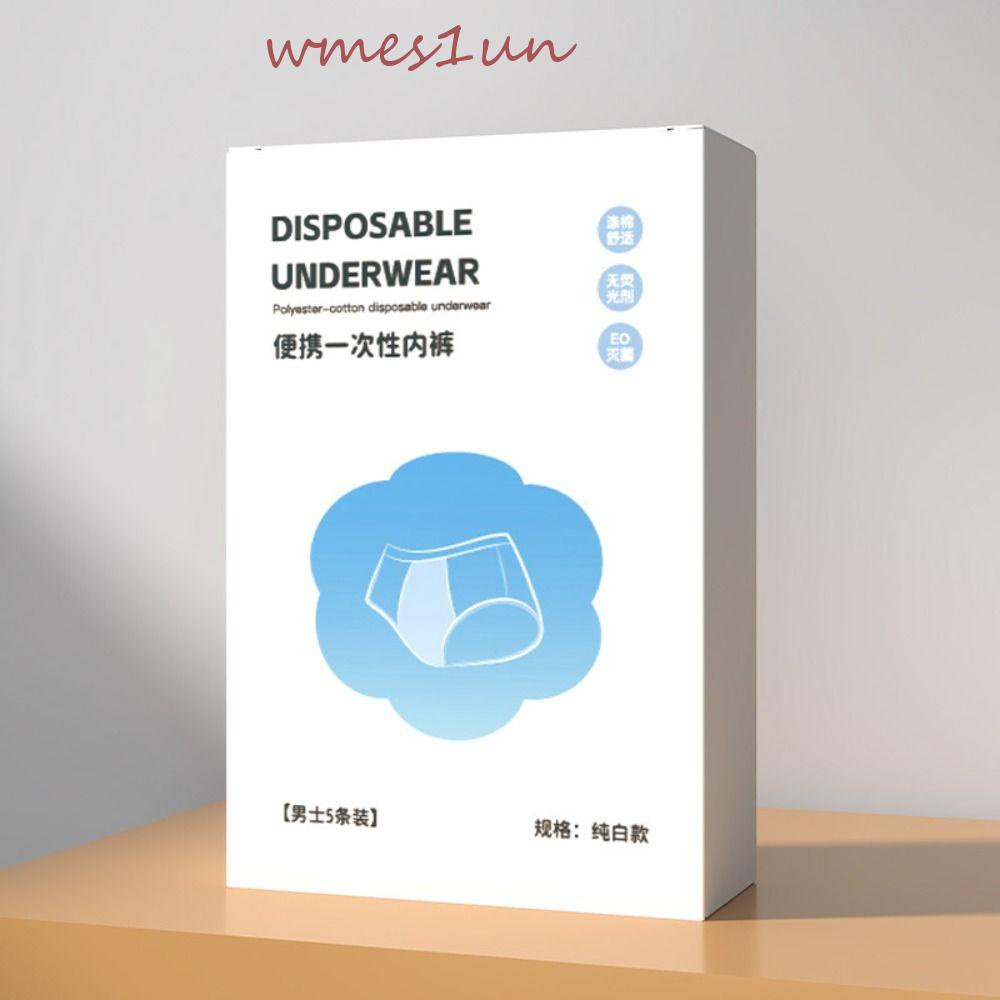 Bộ 5 Quần Lót Dùng Một Lần Không Cần Giặt Rửa Tiện Dụng WMES15H